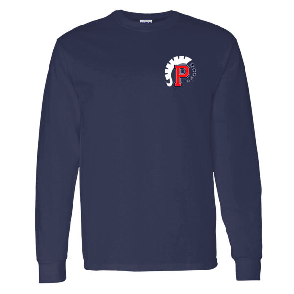 Pembroke Logo - Heavy Cotton  100% Cotton Long Sleeve T Shirt Thumbnail